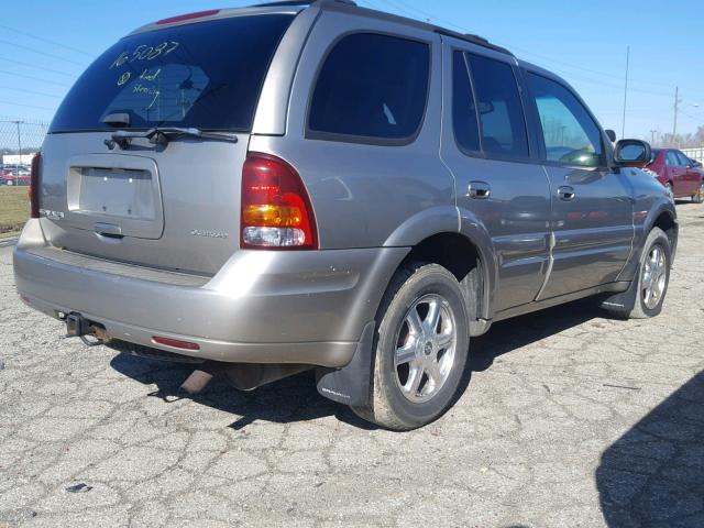 1GHDT13S732165087 - 2003 OLDSMOBILE BRAVADA GRAY photo 4