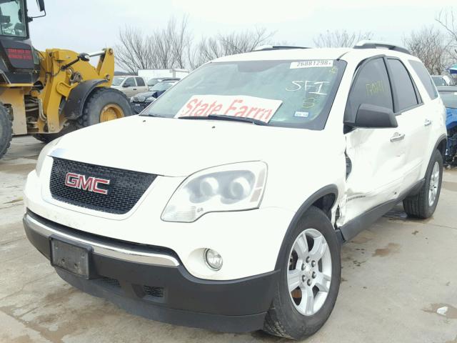 1GKER137X8J155465 - 2008 GMC ACADIA SLE CREAM photo 2