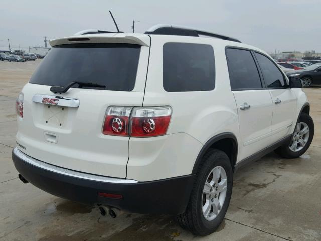 1GKER137X8J155465 - 2008 GMC ACADIA SLE CREAM photo 4