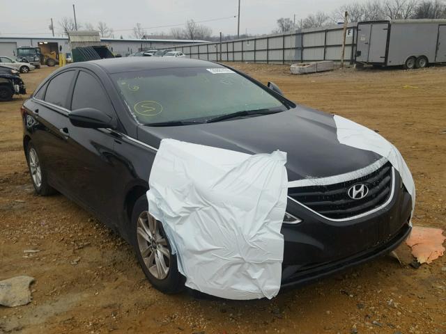 5NPEB4AC6BH010487 - 2011 HYUNDAI SONATA GLS BLACK photo 1