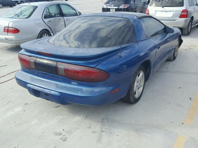 2G2FS22K9T2212904 - 1996 PONTIAC FIREBIRD BLUE photo 4