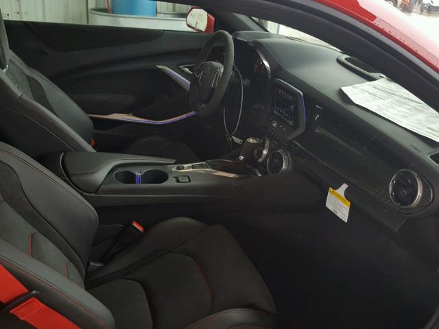 1G1FK1R65J0110134 - 2018 CHEVROLET CAMARO ZL1 红色 照片 5