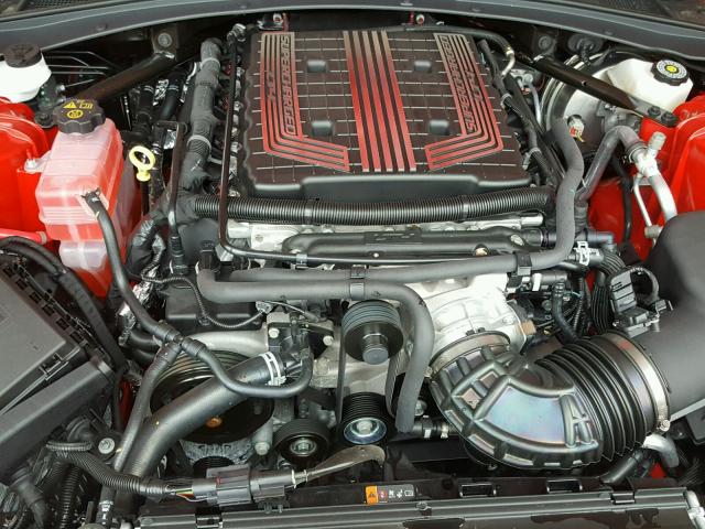 1G1FK1R65J0110134 - 2018 CHEVROLET CAMARO ZL1 红色 照片 7