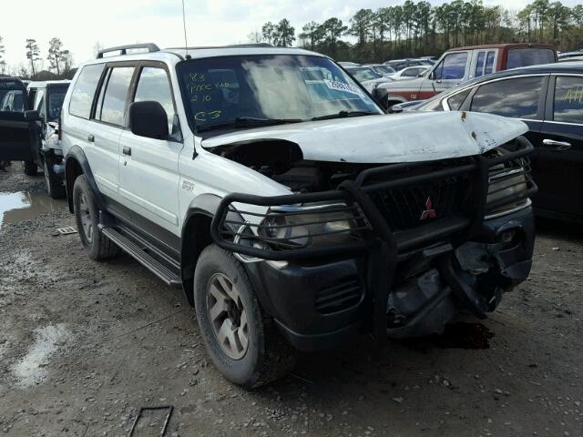 JA4LS31H11P003344 - 2001 MITSUBISHI MONTERO SP WHITE photo 1