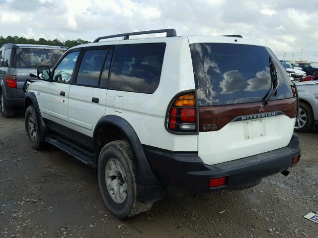 JA4LS31H11P003344 - 2001 MITSUBISHI MONTERO SP WHITE photo 3