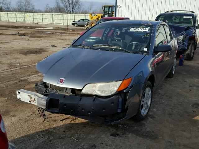 1G8AN12F35Z132731 - 2005 SATURN ION LEVEL GRAY photo 2