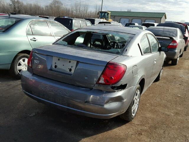1G8AN12F35Z132731 - 2005 SATURN ION LEVEL GRAY photo 4