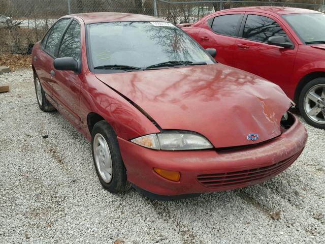 1G1JC5242X7256787 - 1999 CHEVROLET CAVALIER RED photo 1