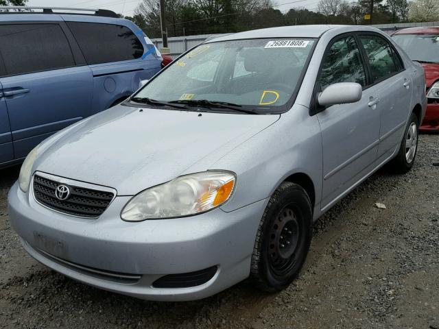 2T1BR32EX7C846712 - 2007 TOYOTA COROLLA CE SILVER photo 2