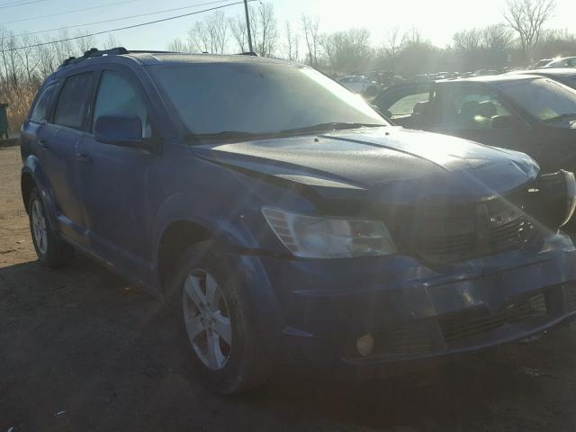 3D4PG5FV9AT117657 - 2010 DODGE JOURNEY SX BLUE photo 1