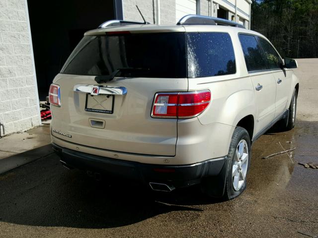 5GZER33728J269143 - 2008 SATURN OUTLOOK XR ოქროსფერი ფოტო 4