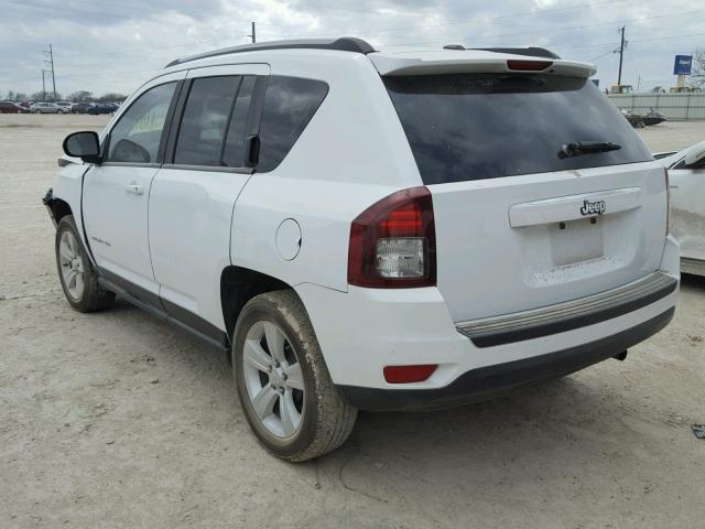 1C4NJCBA5GD568421 - 2016 JEEP COMPASS SP WHITE photo 3