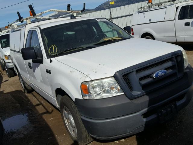 1FTRF12238KB69925 - 2008 FORD F150 WHITE photo 1