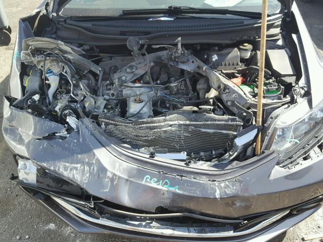 19XFB2F93EE202447 - 2014 HONDA CIVIC EXL CHARCOAL photo 7