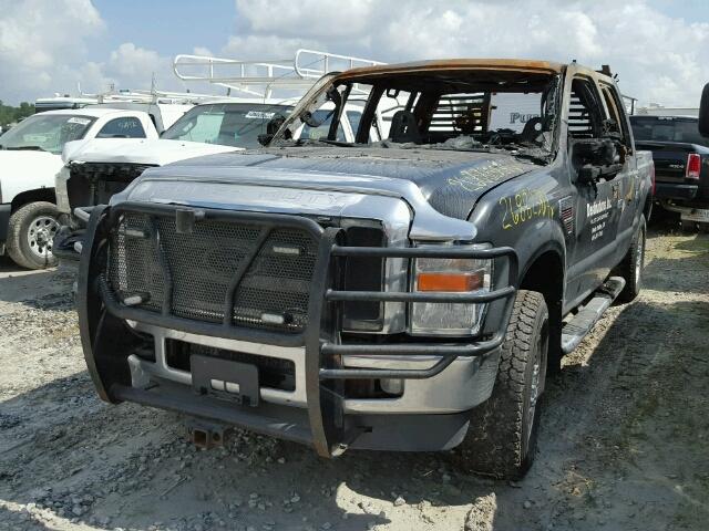 1FTSW21R59EA43488 - 2009 FORD F250 SUPER BLACK photo 2