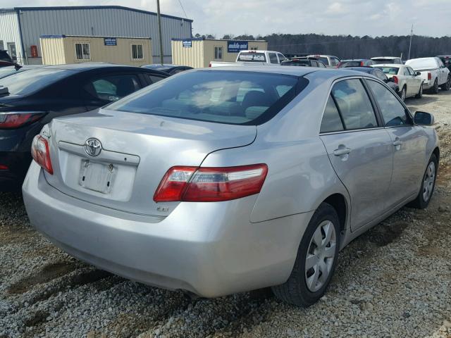 4T1BE46K48U208263 - 2008 TOYOTA CAMRY CE SILVER photo 4