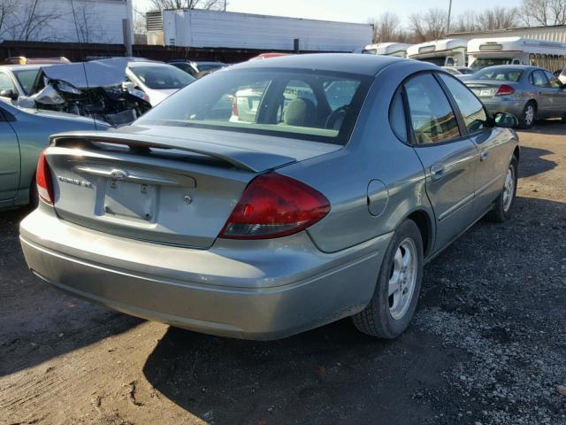 1FAFP53U47A204067 - 2007 FORD TAURUS SE GREEN photo 4