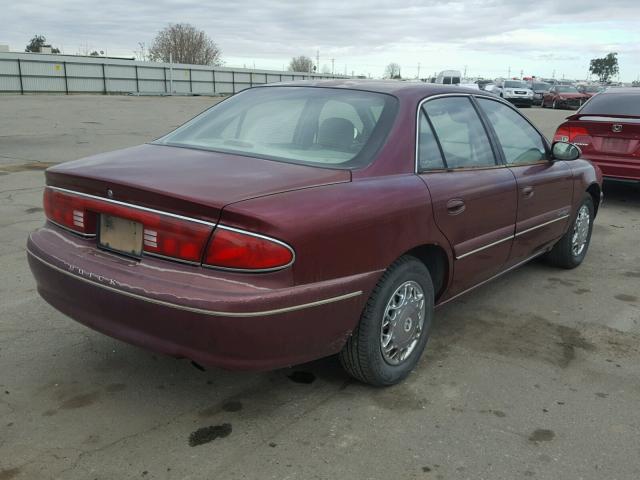 2G4WY55J511232452 - 2001 BUICK CENTURY LI MAROON photo 4