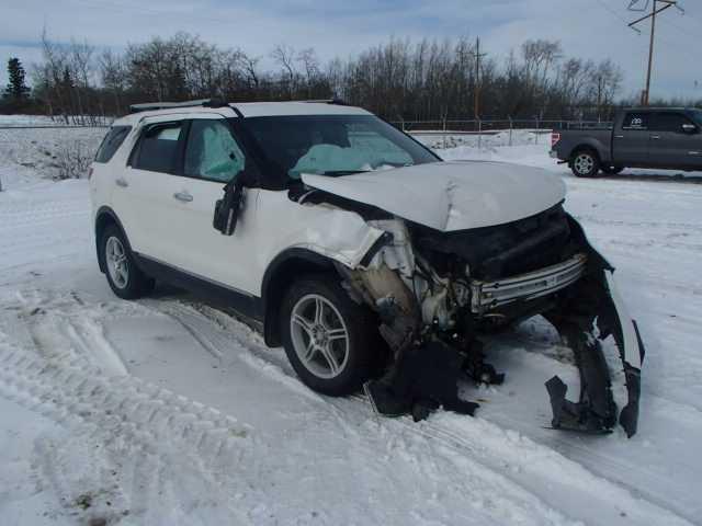 1FMHK8F85CGA49596 - 2012 FORD EXPLORER L WHITE photo 1