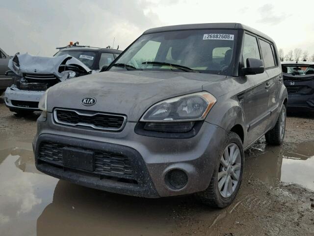 KNDJT2A6XC7415204 - 2012 KIA SOUL + GRAY photo 2