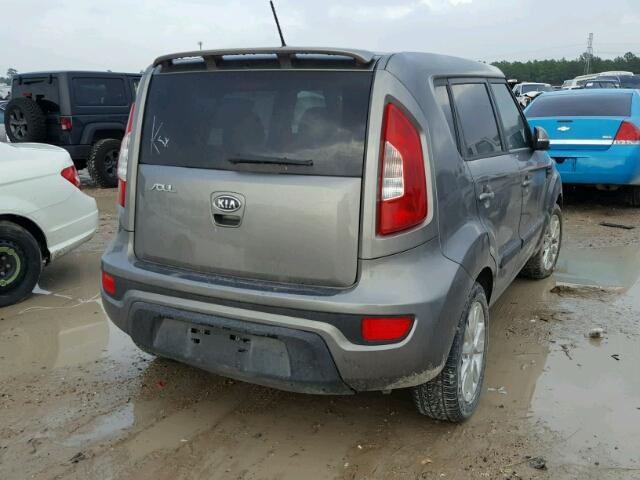 KNDJT2A6XC7415204 - 2012 KIA SOUL + GRAY photo 4