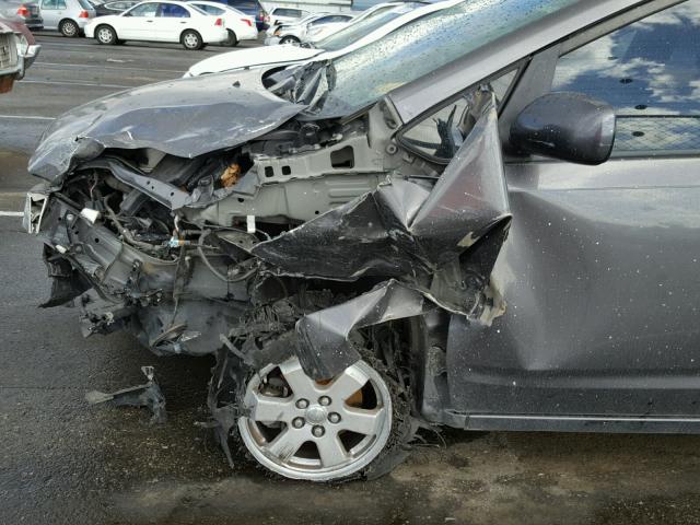 JTDKB20U673237120 - 2007 TOYOTA PRIUS GRAY photo 9