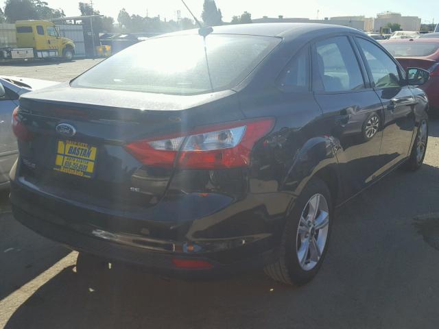 1FADP3F24DL307625 - 2013 FORD FOCUS SE BLACK photo 4