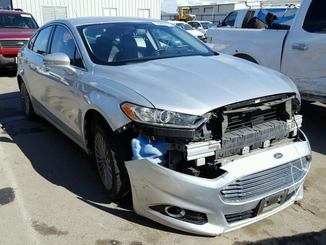 3FA6P0K97ER380534 - 2014 FORD FUSION TIT SILVER photo 1