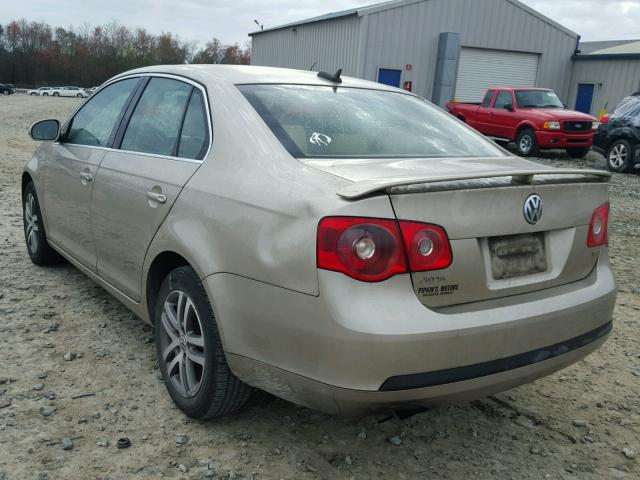 3VWRT71K86M672706 - 2006 VOLKSWAGEN JETTA TDI GOLD photo 3