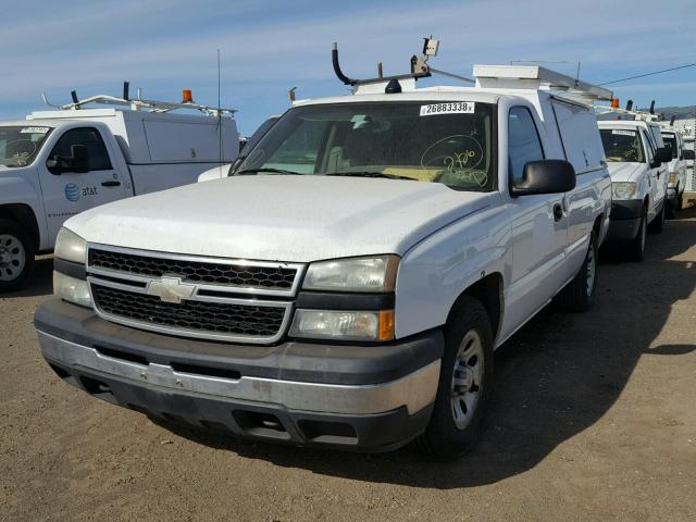 3GCEC14X36G253294 - 2006 CHEVROLET SILVERADO WHITE photo 2