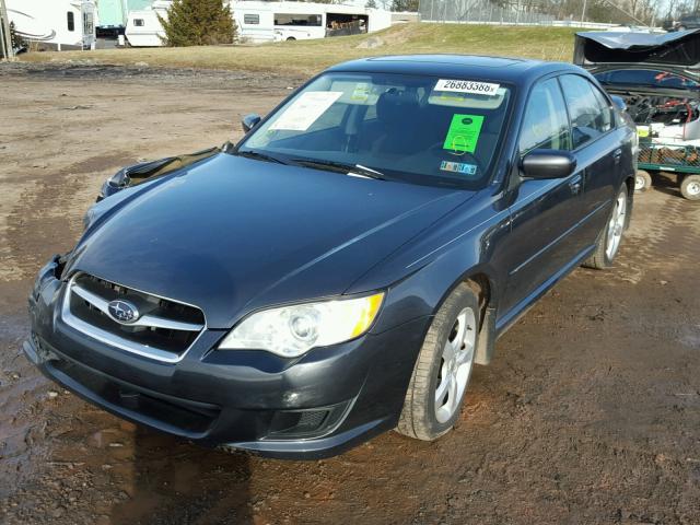 4S3BL616897227690 - 2009 SUBARU LEGACY 2.5 CHARCOAL photo 2