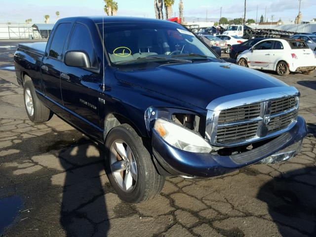 1D7HA18236J118841 - 2006 DODGE RAM 1500 S BLUE photo 1