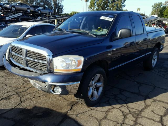 1D7HA18236J118841 - 2006 DODGE RAM 1500 S BLUE photo 2