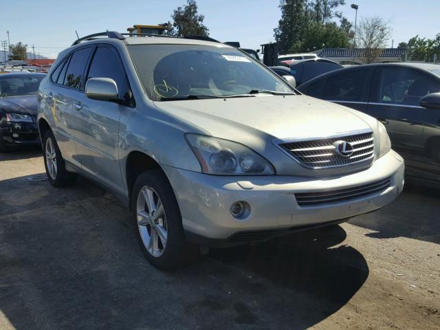 JTJGW31U282009957 - 2008 LEXUS RX 400H SILVER photo 1