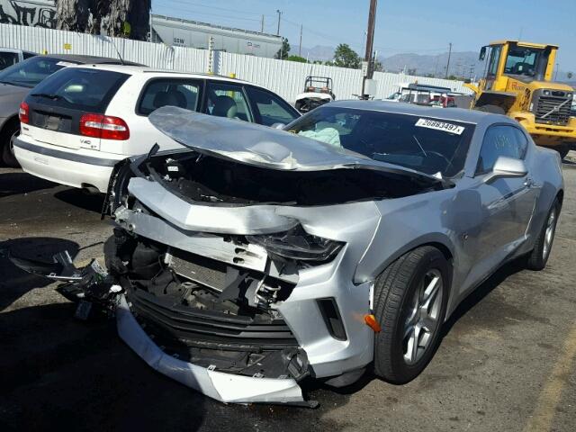 1G1FB1RS7G0118094 - 2016 CHEVROLET CAMARO SILVER photo 2