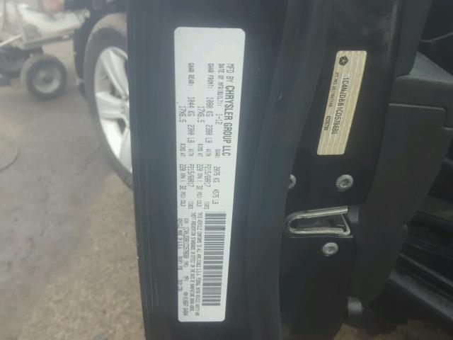 1C4NJDBB1CD578680 - 2012 JEEP COMPASS SP BLACK photo 10