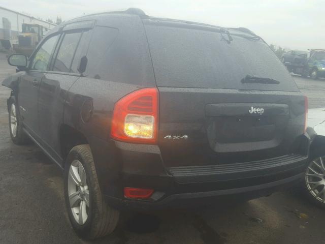 1C4NJDBB1CD578680 - 2012 JEEP COMPASS SP BLACK photo 3