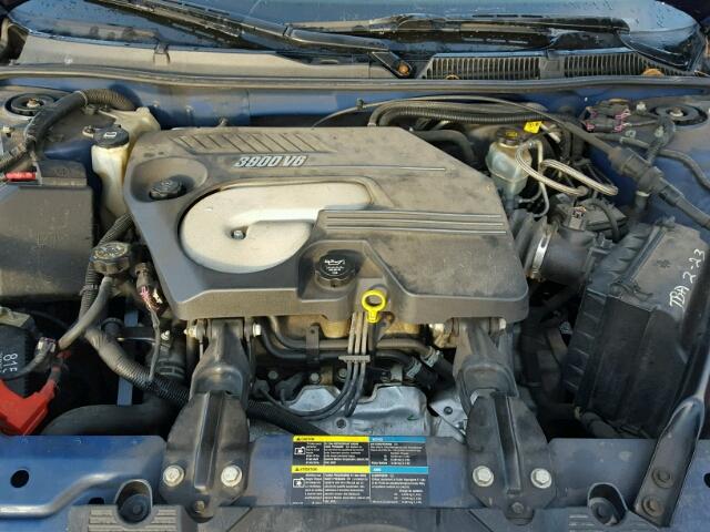 2G1WC581469316617 - 2006 CHEVROLET IMPALA LT BLUE photo 7