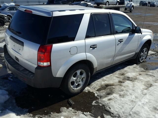 5GZCZ23D54S842726 - 2004 SATURN VUE SILVER photo 4