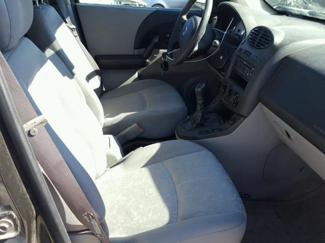 5GZCZ23D54S842726 - 2004 SATURN VUE SILVER photo 5