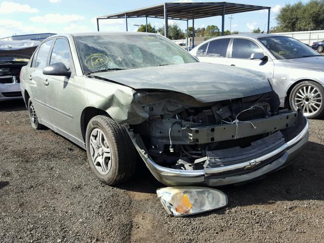 1G1ZS52F85F238322 - 2005 CHEVROLET MALIBU GREEN photo 1