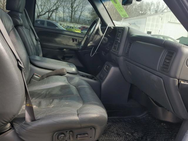 2GCEK19T511219030 - 2001 CHEVROLET SILVERADO BLACK photo 5