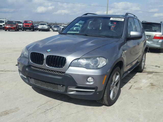 5UXFE43557LY81781 - 2007 BMW X5 3.0I GRAY photo 2