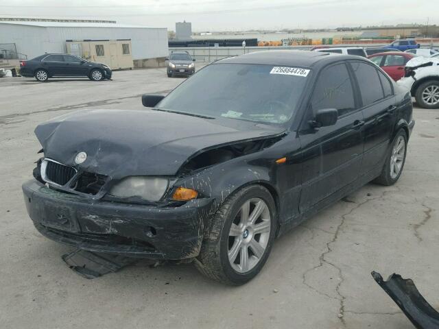 WBAEV33493KL60218 - 2003 BMW 325 I BLACK photo 2