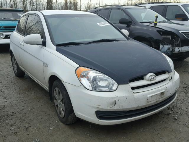 KMHCM36C97U048373 - 2007 HYUNDAI ACCENT GS WHITE photo 1