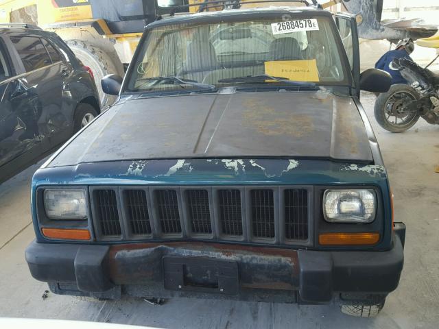 1J4FT67S5WL101807 - 1998 JEEP CHEROKEE S BLACK photo 10