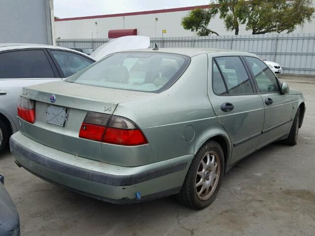 YS3ED48E213010216 - 2001 SAAB 9-5 GREEN photo 4