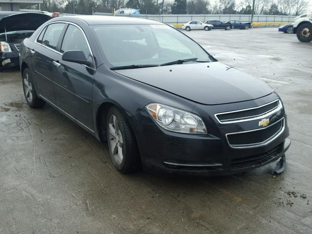 1G1ZC5E06CF317943 - 2012 CHEVROLET MALIBU 1LT BLACK photo 1