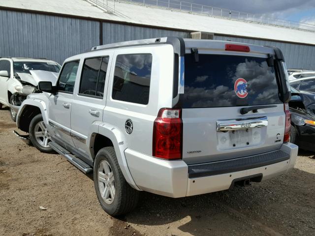 1J8HH58T89C542118 - 2009 JEEP COMMANDER SILVER photo 3