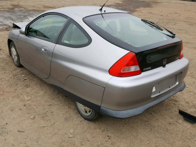 JHMZE14744T000138 - 2004 HONDA INSIGHT SILVER photo 3